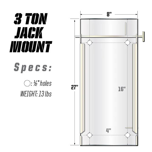 3 TON "KRATOS" JACK MOUNT 2.0