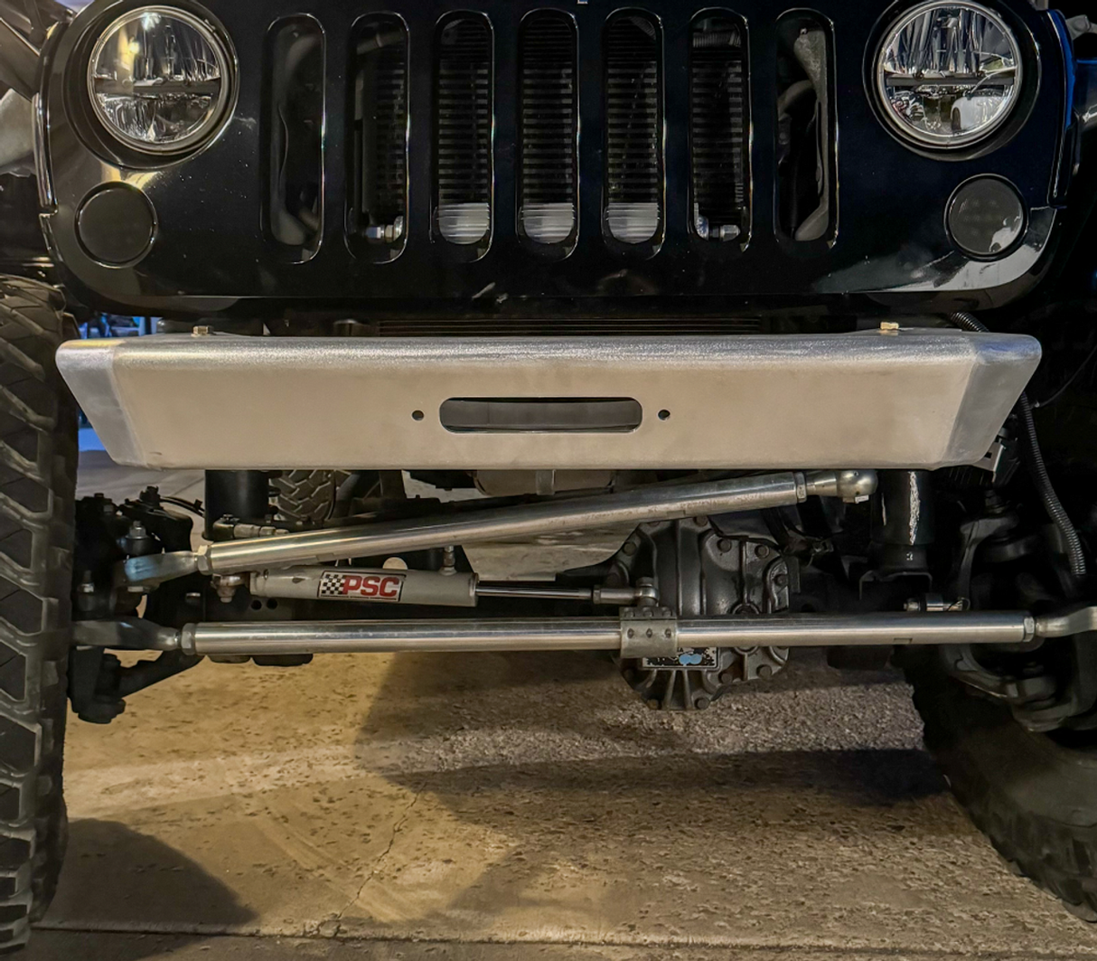 JEEP JK/JKU SAVVY LEGACY 6061 ALUMINUM FRONT BUMPER WITH OUT HOOP