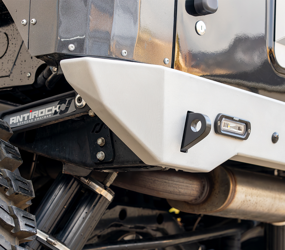 JEEP JK/JKU SAVVY KRAWLER LITE ALUMINUM HIGH CLEARANCE REAR BUMPER