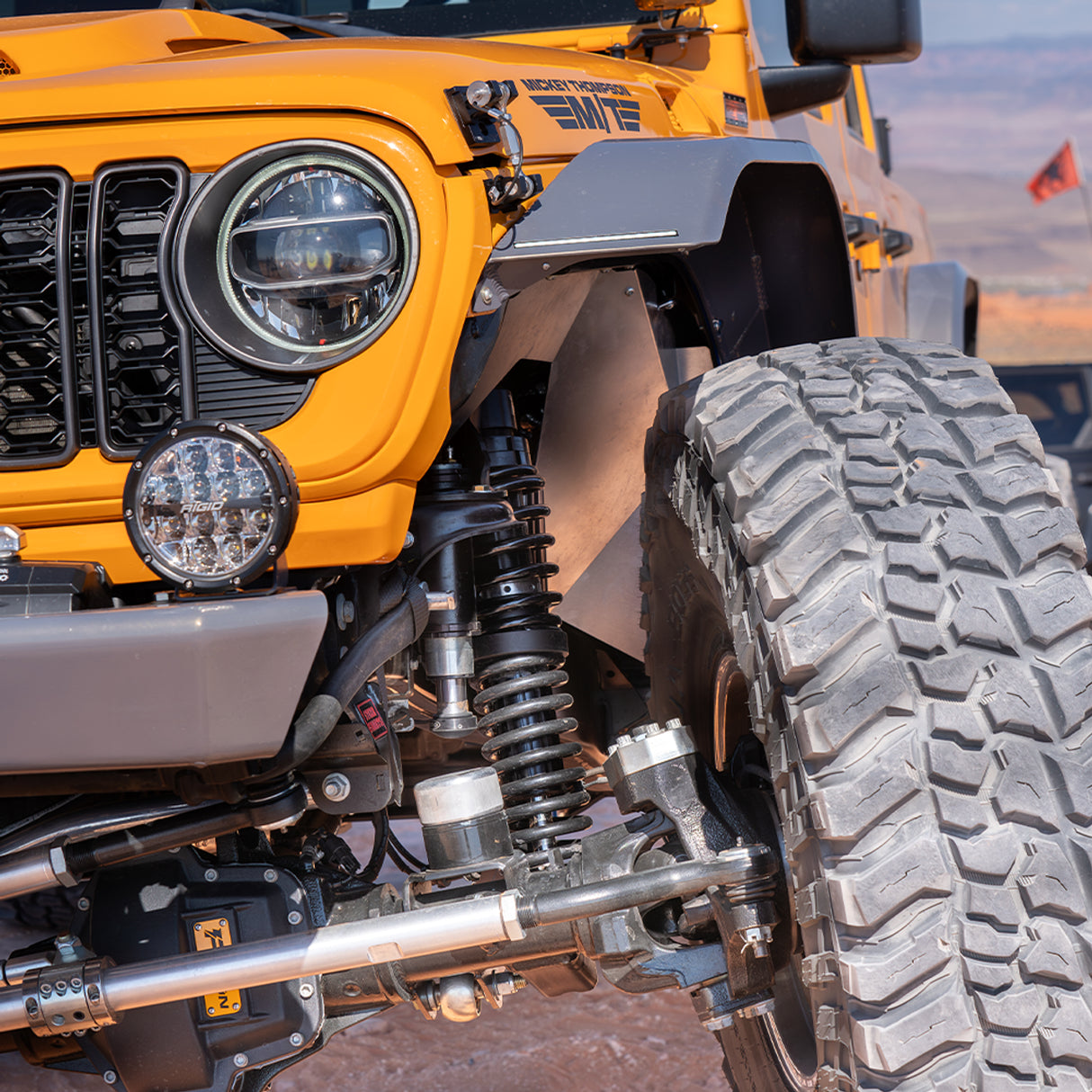 JEEP JL/JLU/JT SAVVY HIGH CLEARANCE ALUMINUM FRONT INNER FENDERS