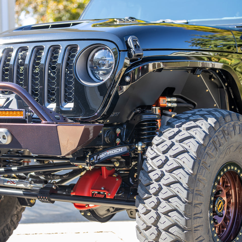 JEEP JL/JLU/JT SAVVY HIGH CLEARANCE ALUMINUM FRONT INNER FENDERS