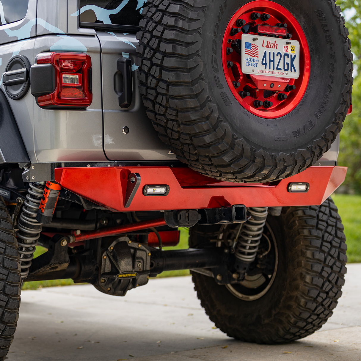 JEEP JL/JLU SAVVY KRAWLER LITE ALUMINUM BOLT ON REAR BUMPER