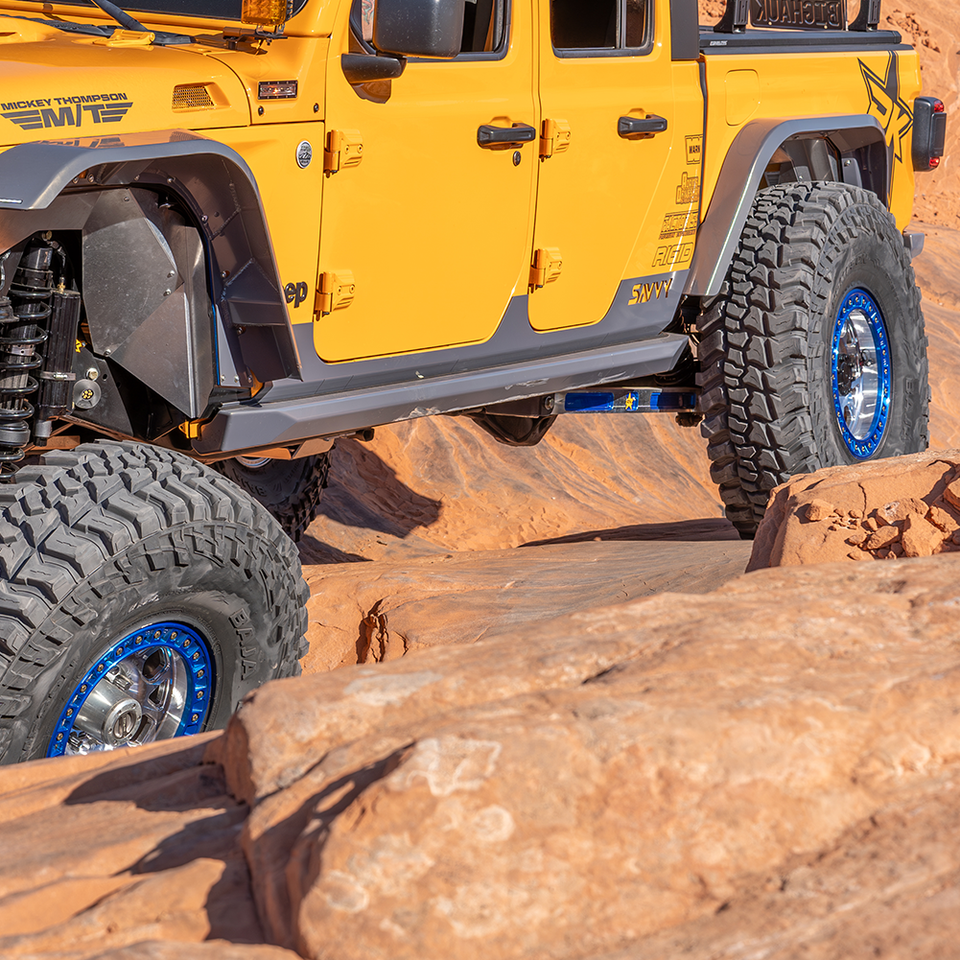 JEEP JT GLADIATOR SAVVY KRAWLER LITE SLIDERS (WELD ON)
