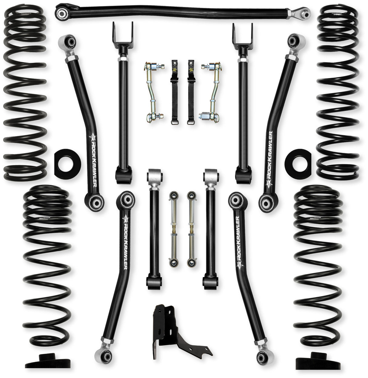 Rock Krawler 3.0" Adventure - X Mid-Arm System for Jeep Gladiator JT (Diesel Models)