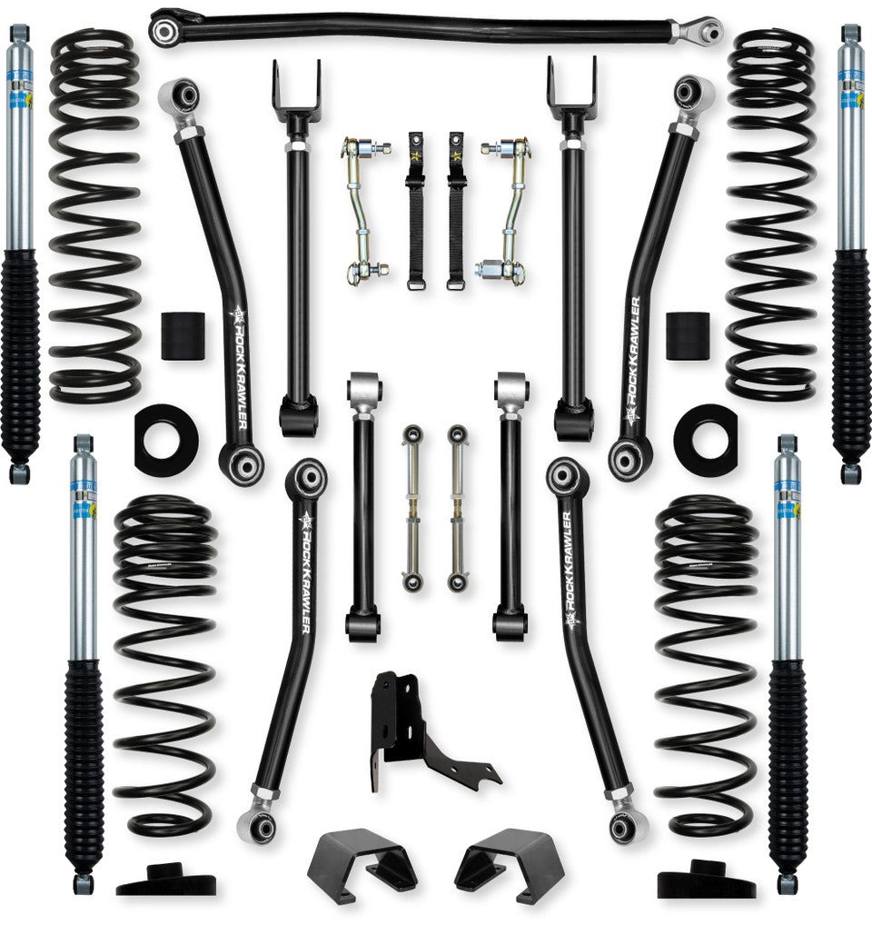 Rock Krawler 3.0" Adventure - X Mid-Arm System for Jeep Gladiator JT (Diesel Models)