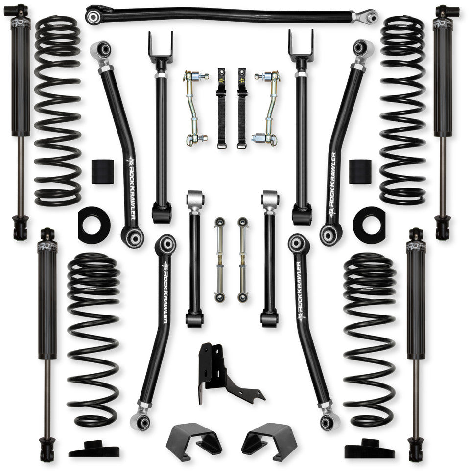 Rock Krawler 3.0" Adventure - X Mid-Arm System for Jeep Gladiator JT (Diesel Models)