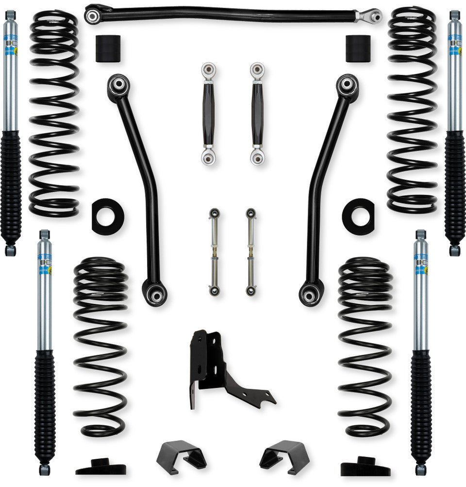 Rock Krawler 3.0" Adventure "No-Limits" Mid-Arm Suspension System for Jeep Gladiator JT (Gas Models)