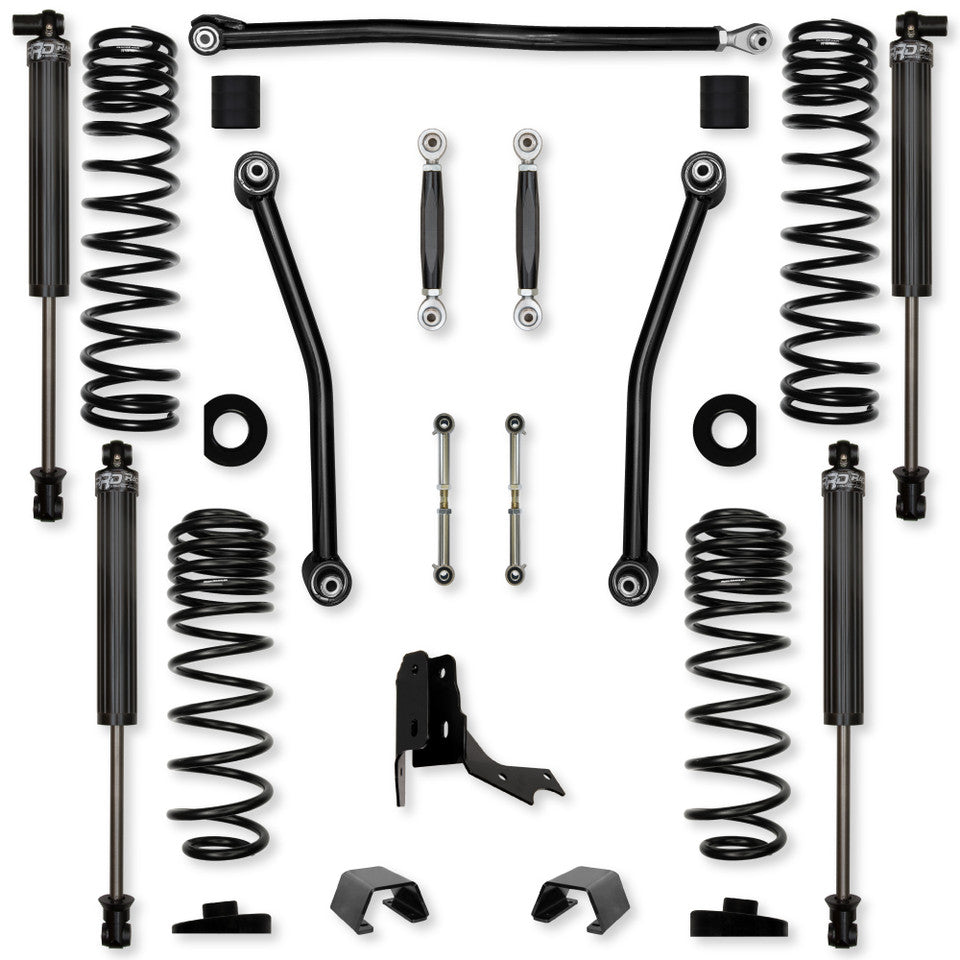 Rock Krawler 3.0" Adventure "No-Limits" Mid-Arm Suspension System for Jeep Gladiator JT (Gas Models)