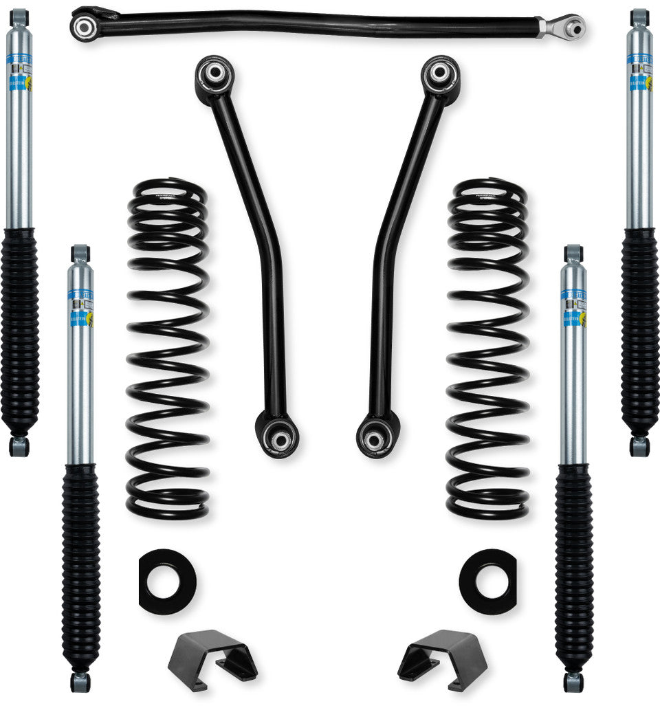 Rock Krawler 1.5" Adventure Mid-Arm Suspension System for Jeep Gladiator JT (Gas Models)