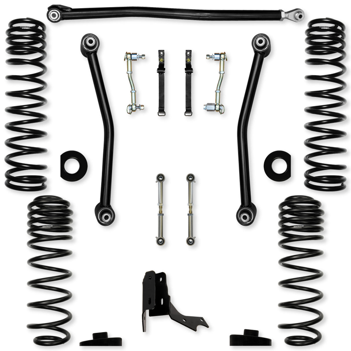 Rock Krawler 3.0" Adventure Mid-Arm Suspension System for Jeep Gladiator JT (Gas Models)