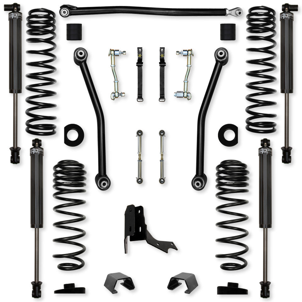 Rock Krawler 3.0" Adventure Mid-Arm Suspension System for Jeep Gladiator JT (Gas Models)