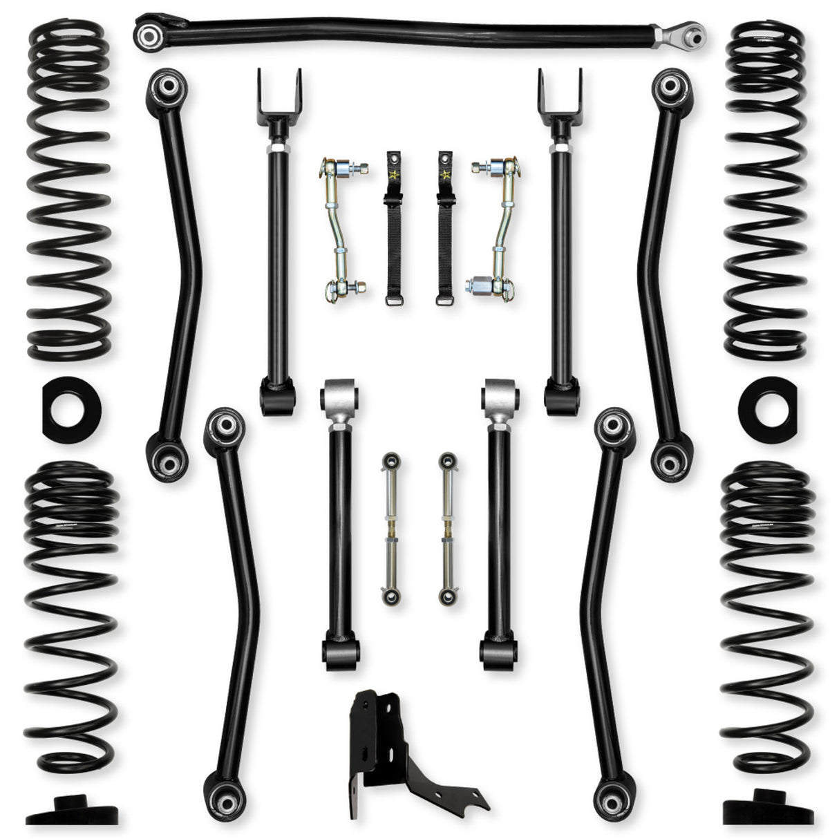 Rock Krawler 3.0" Ultimate Adventure Mid-Arm Suspension System for Jeep Gladiator JT (Gas Models)