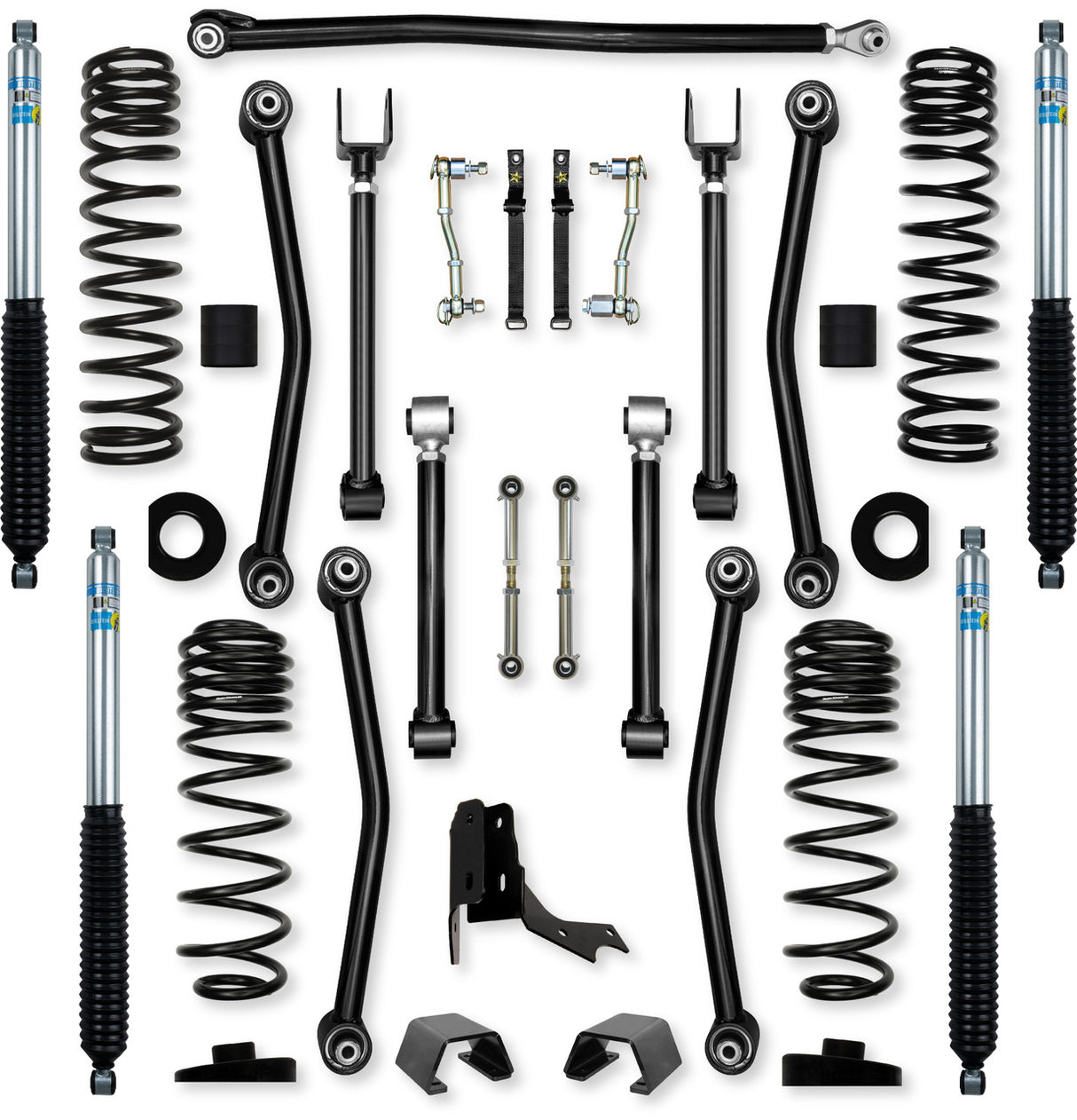Rock Krawler 3.0" Ultimate Adventure Mid-Arm Suspension System for Jeep Gladiator JT (Gas Models)