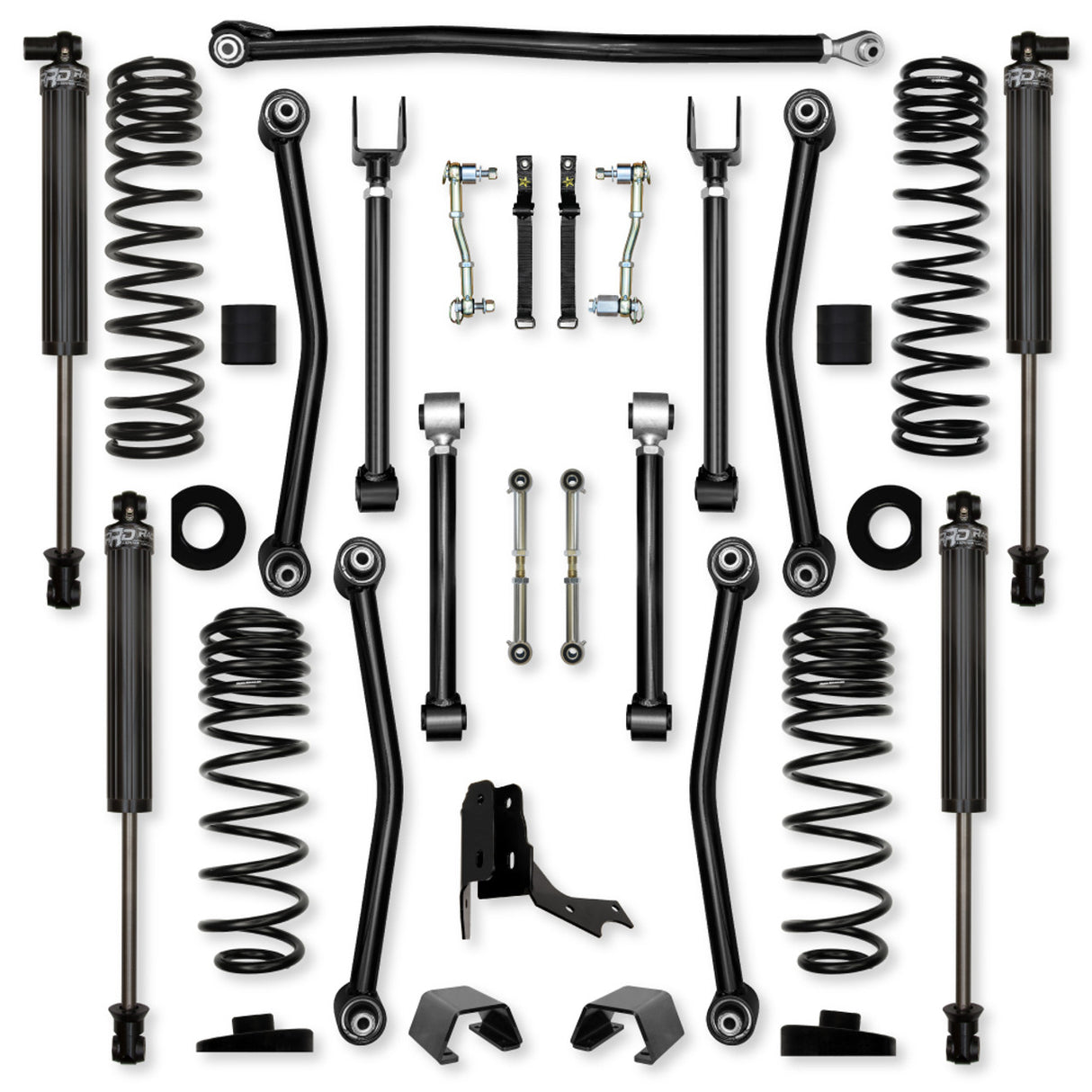 Rock Krawler 3.0" Ultimate Adventure Mid-Arm Suspension System for Jeep Gladiator JT (Gas Models)