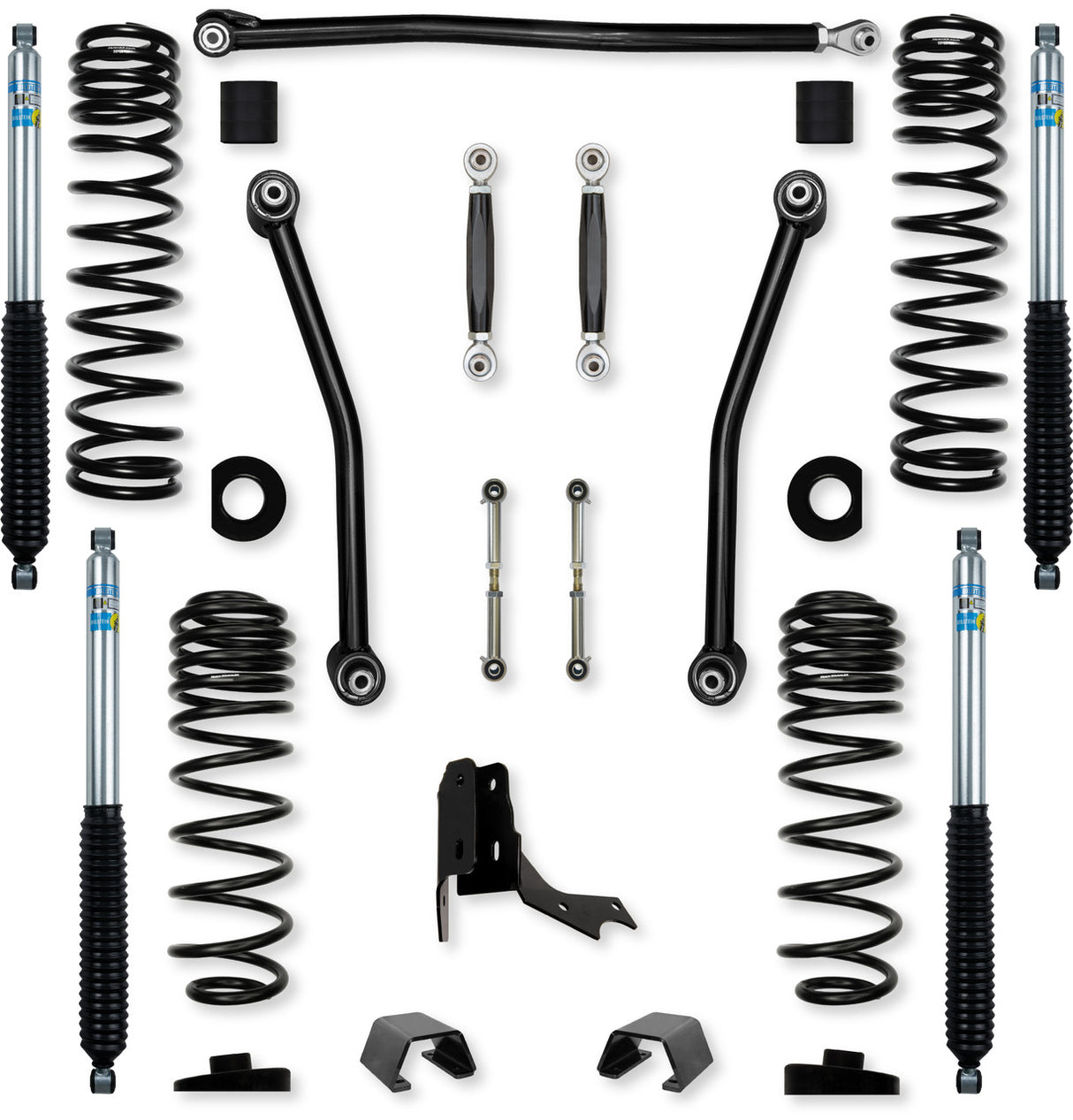 Rock Krawler 3.0" Adventure "No-Limits" Mid-Arm Suspension System for Jeep Gladiator JT (Diesel Models)