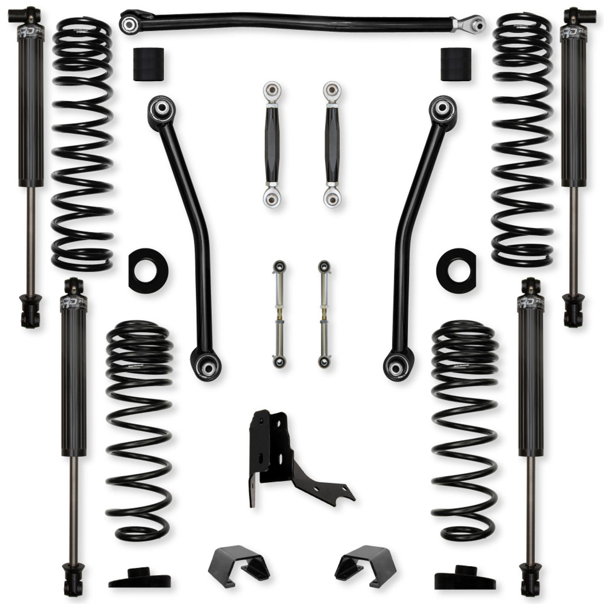 Rock Krawler 3.0" Adventure "No-Limits" Mid-Arm Suspension System for Jeep Gladiator JT (Diesel Models)