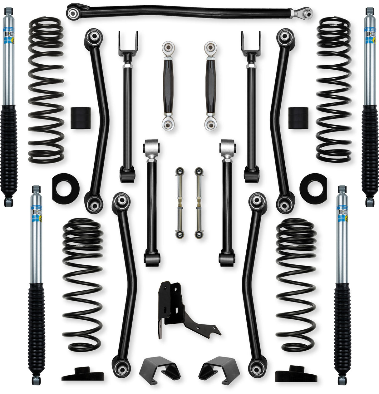 Rock Krawler 3.0" Ultimate Adventure "No-Limits" Mid-Arm Suspension System for Jeep Gladiator JT (Diesel Models)