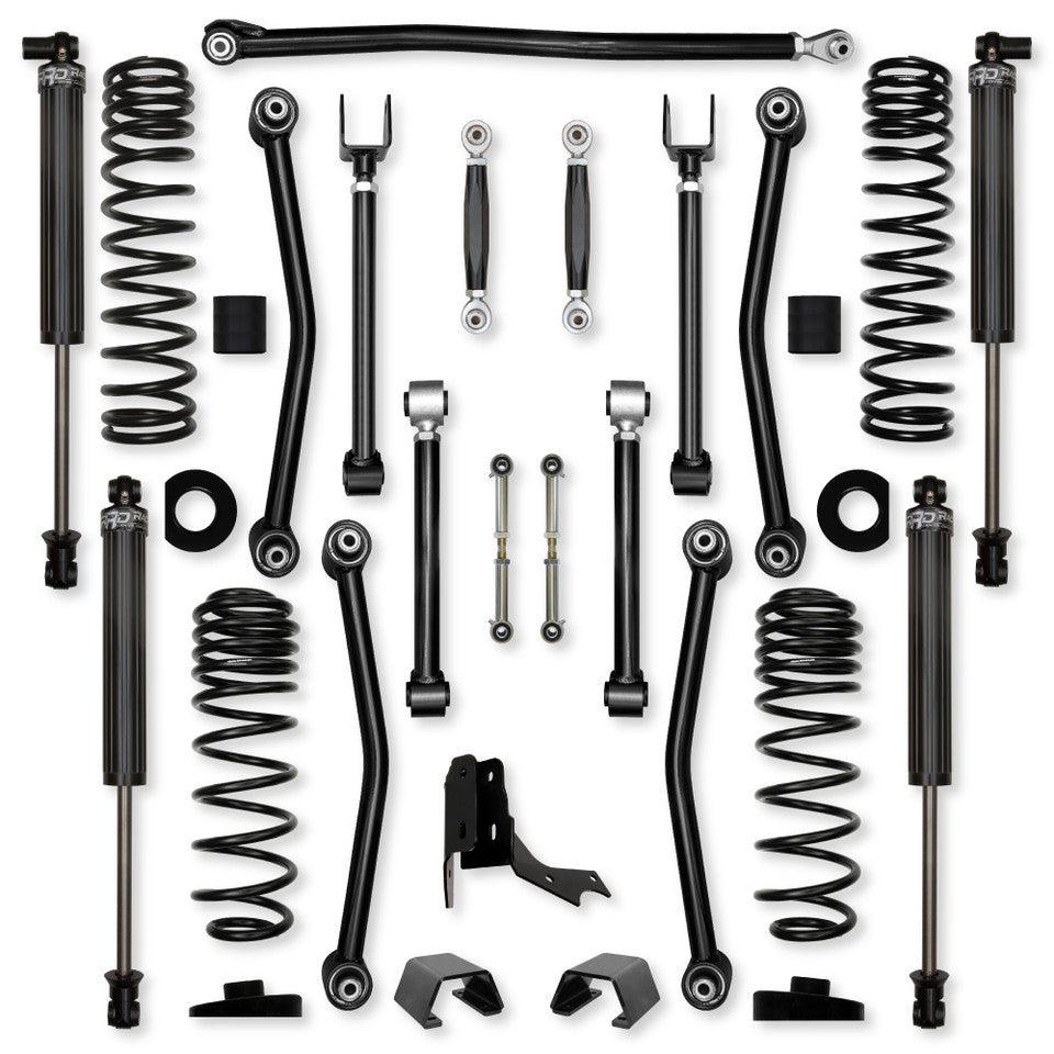 Rock Krawler 3.0" Ultimate Adventure "No-Limits" Mid-Arm Suspension System for Jeep Gladiator JT (Diesel Models)