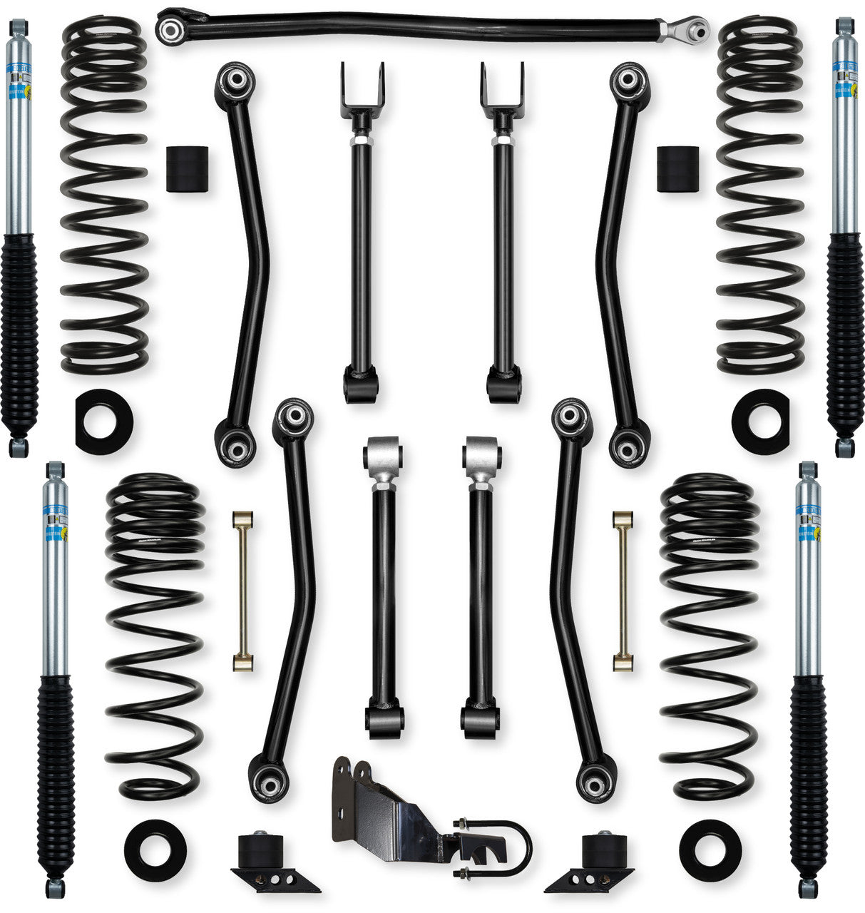 Rock Krawler 3.5" Ultimate Adventure Mid-Arm Suspension System for Jeep Wrangler JLU (4XE Models)