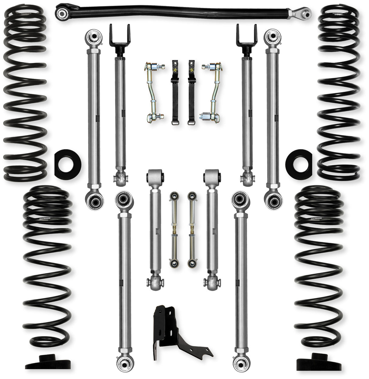 Rock Krawler 3.0" X-Factor PRO Mid-Arm Suspension System for Jeep Gladiator JT (Gas Models)