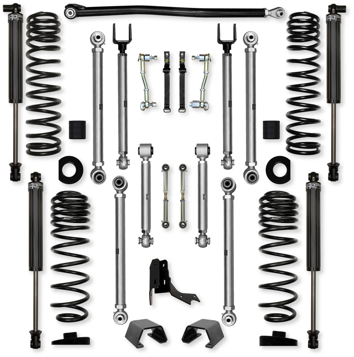 Rock Krawler 3.0" X-Factor PRO Mid-Arm Suspension System for Jeep Gladiator JT (Gas Models)