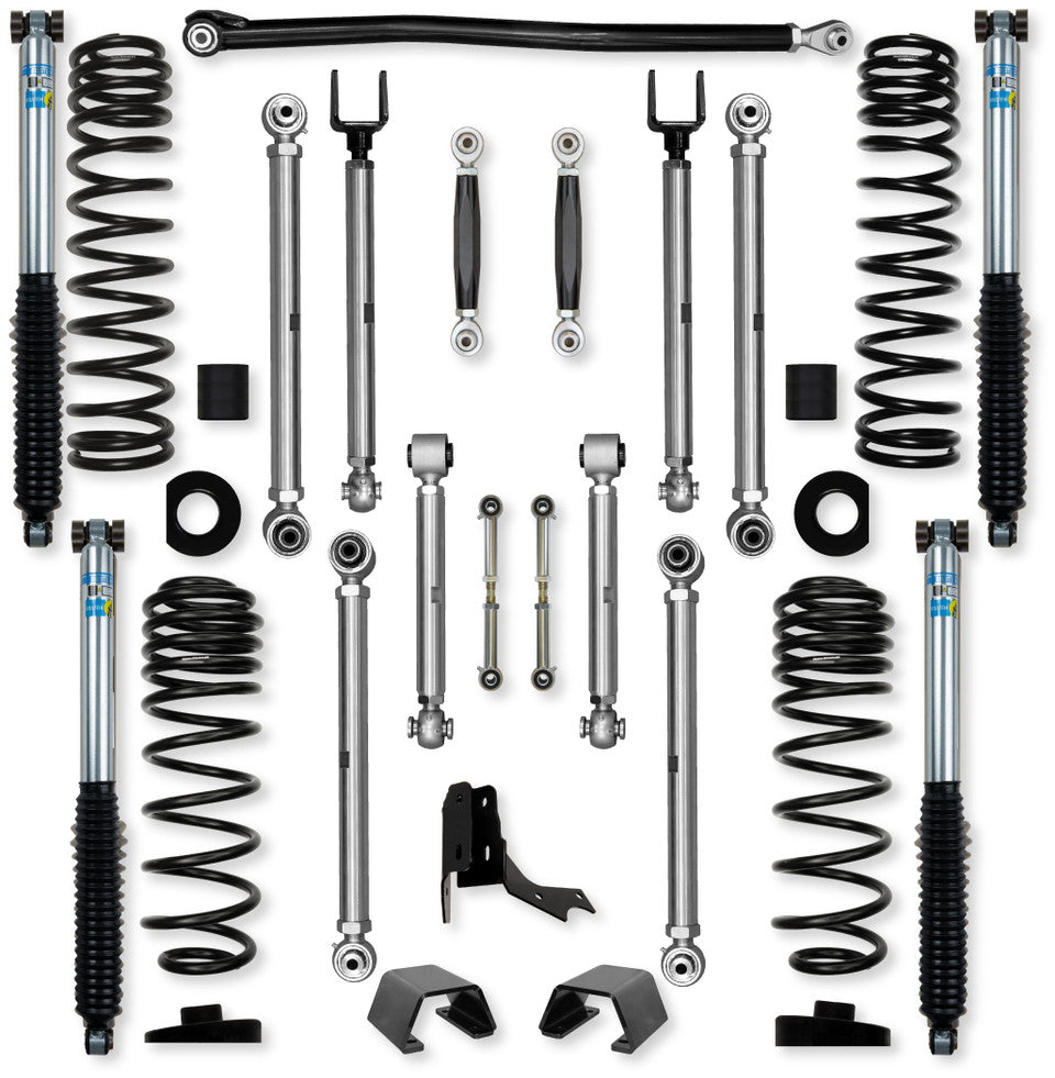 Rock Krawler 3.0" X-Factor PRO "No Limits" Mid-Arm Suspension System for Jeep Gladiator JT (Gas Models)
