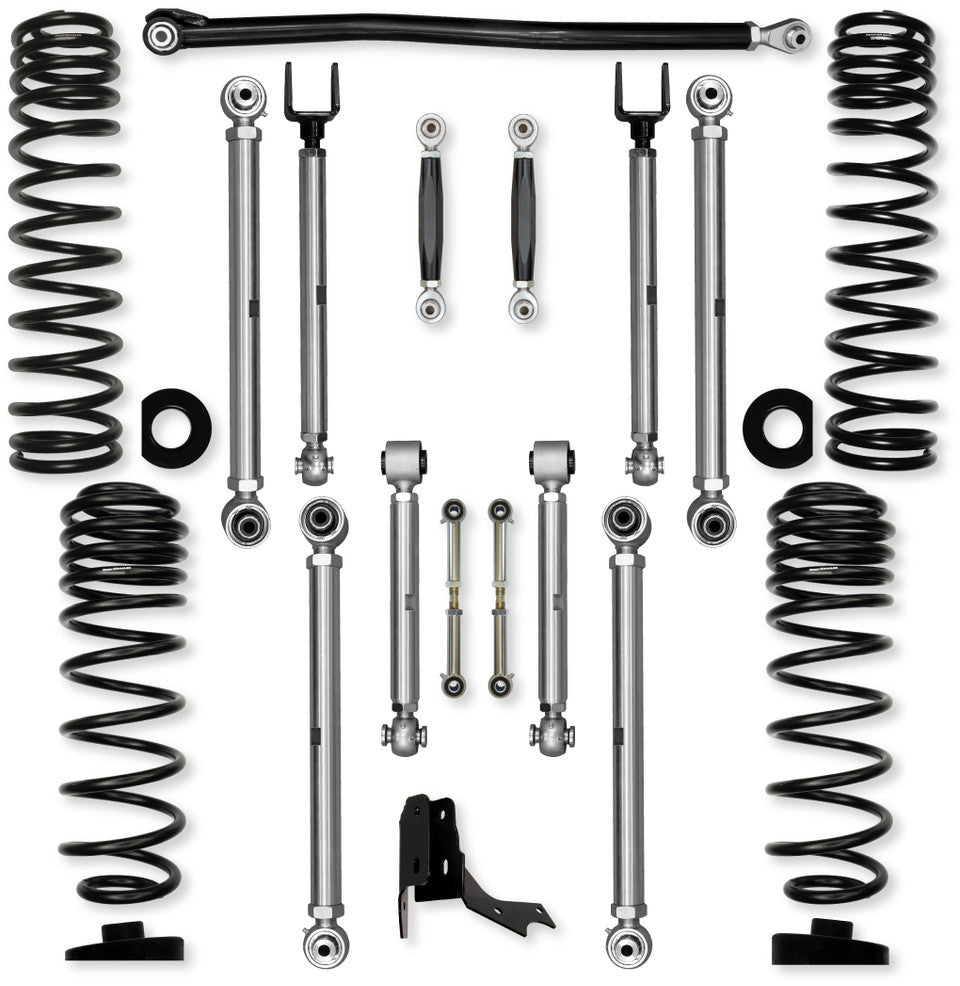 Rock Krawler 3.0" X-Factor PRO "No Limits" Mid-Arm Suspension System for Jeep Gladiator JT (Diesel Models)