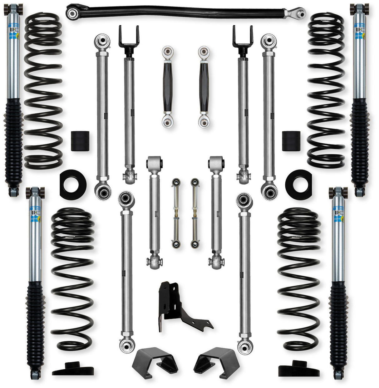 Rock Krawler 3.0" X-Factor PRO "No Limits" Mid-Arm Suspension System for Jeep Gladiator JT (Diesel Models)