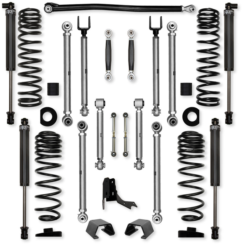 Rock Krawler 3.0" X-Factor PRO "No Limits" Mid-Arm Suspension System for Jeep Gladiator JT (Diesel Models)