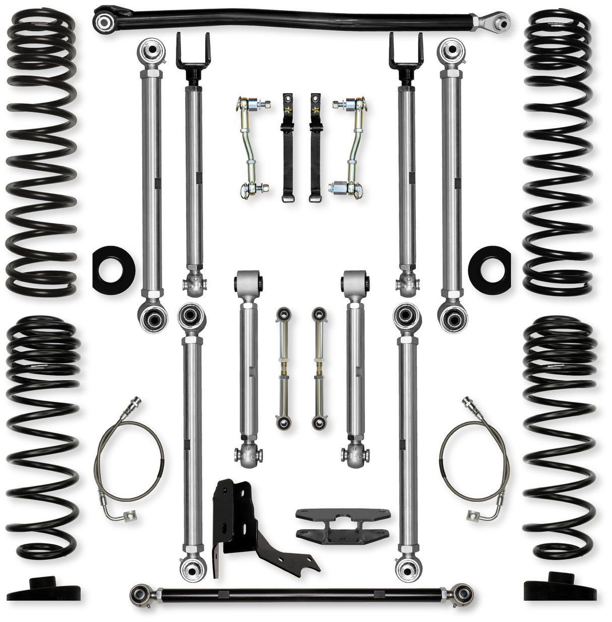 Rock Krawler 4.5" X-Factor PRO Mid-Arm Suspension System for Jeep Gladiator JT (Diesel Models)