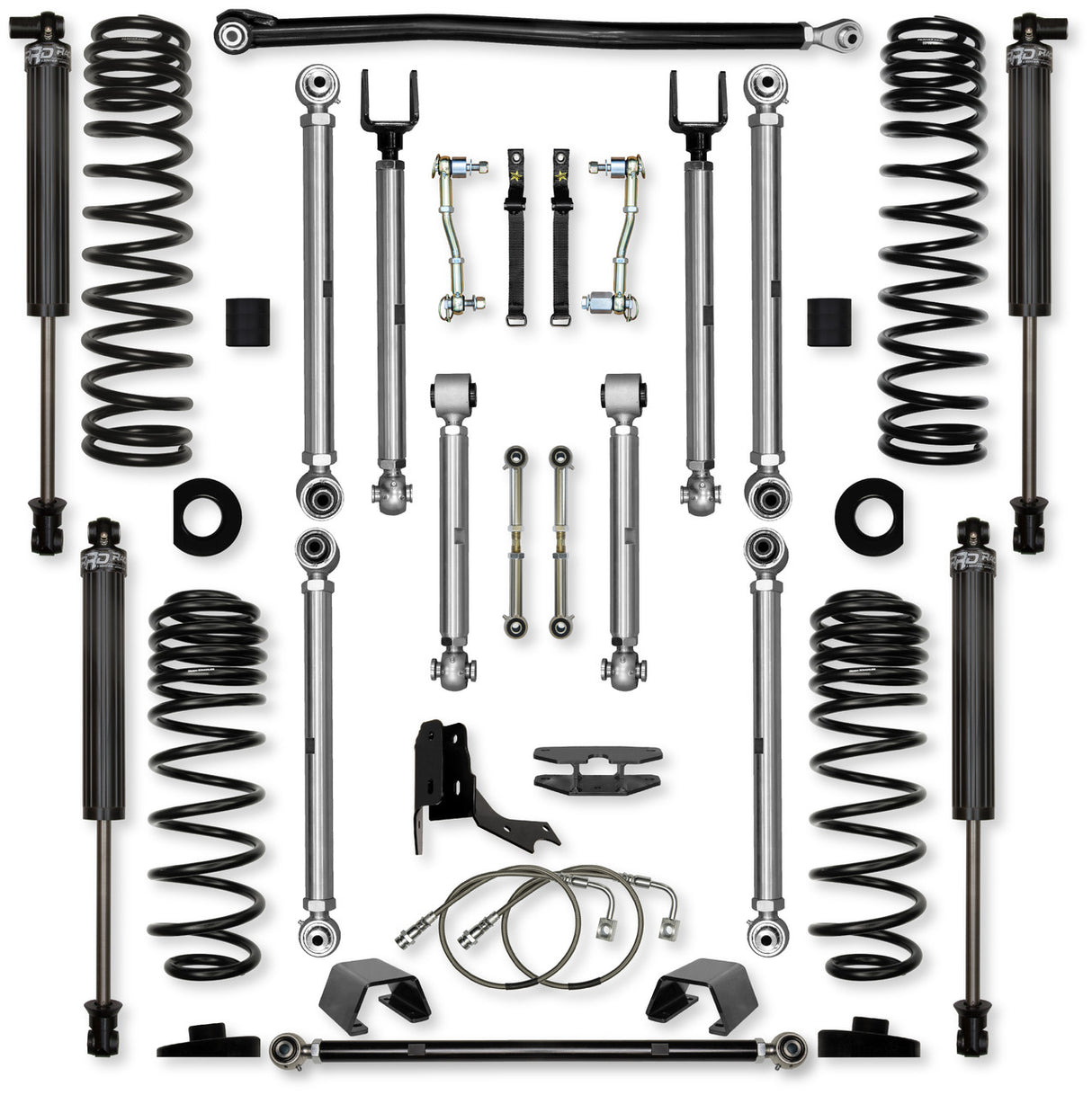Rock Krawler 4.5" X-Factor PRO Mid-Arm Suspension System for Jeep Gladiator JT (Diesel Models)