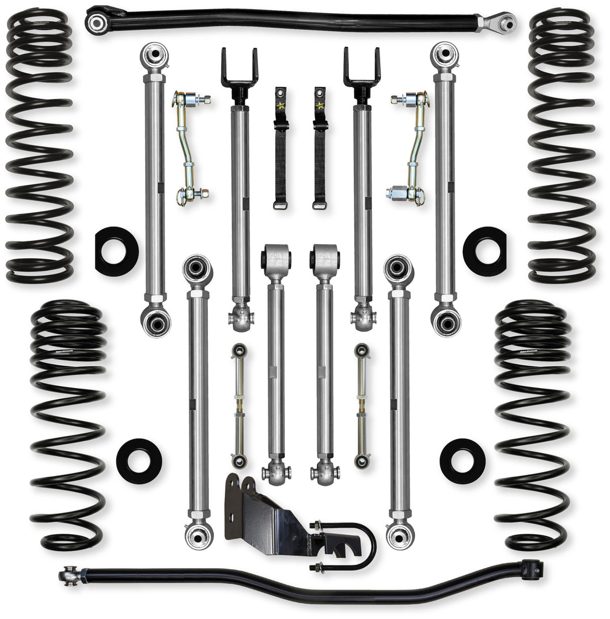 Rock Krawler 3.5" X-Factor PRO Mid-Arm Suspension System for Jeep Wrangler JL (Gas Models)
