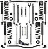 Rock Krawler 3.5" X-Factor PRO "No Limits" Mid-Arm Suspension System for Jeep Wrangler JL (Gas Models)