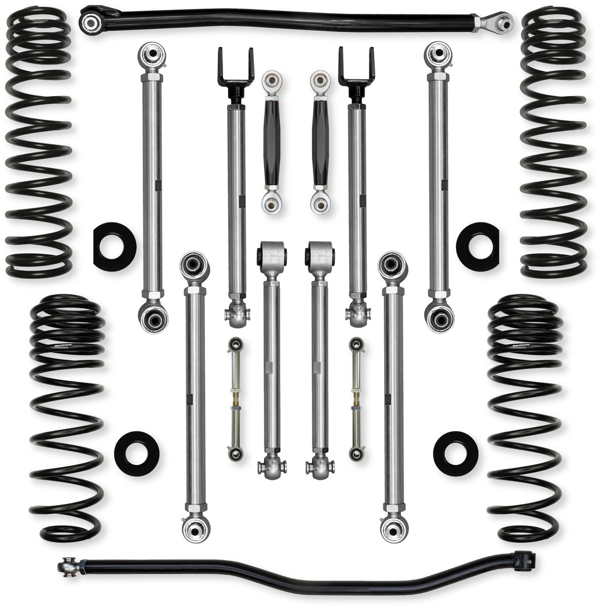 Rock Krawler 2.5" X-Factor PRO "No Limits" Mid-Arm Suspension System for Jeep Wrangler JLU (392 Models)