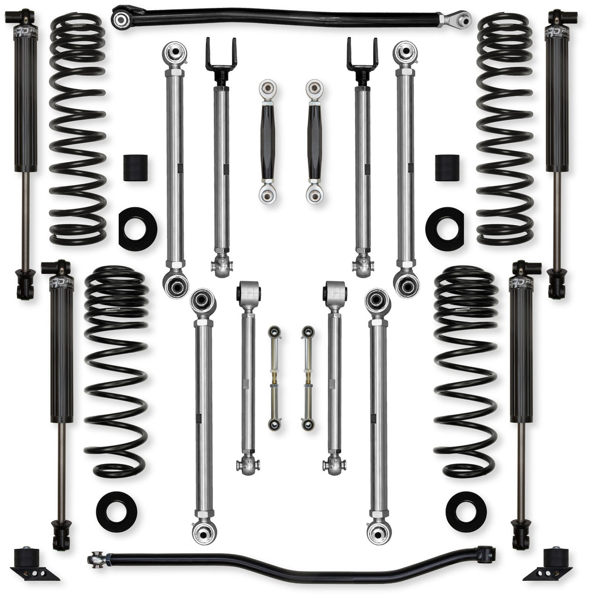 Rock Krawler 2.5" X-Factor PRO "No Limits" Mid-Arm Suspension System for Jeep Wrangler JLU (392 Models)