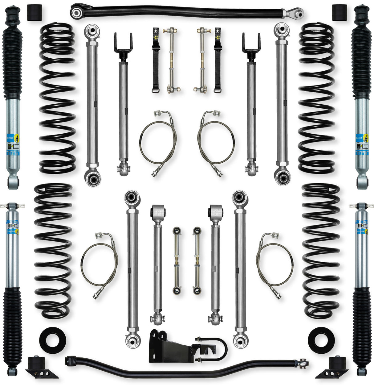 JKU 3.5" X-Factor PRO Mid-arm System