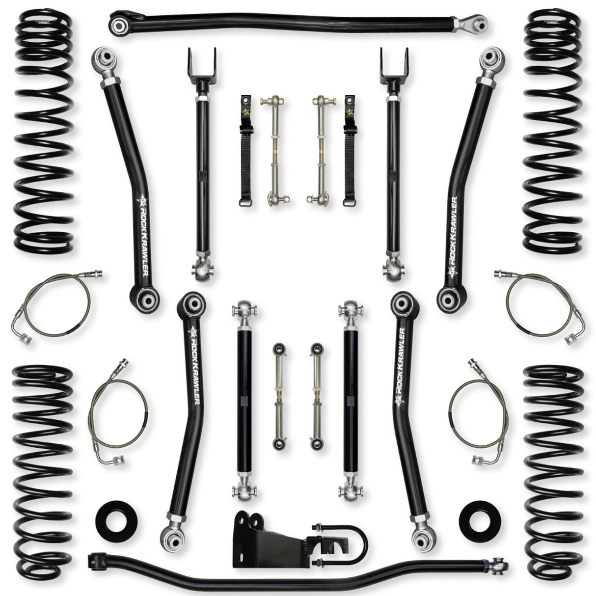 JKU 2.5" X-Factor Mid-arm System