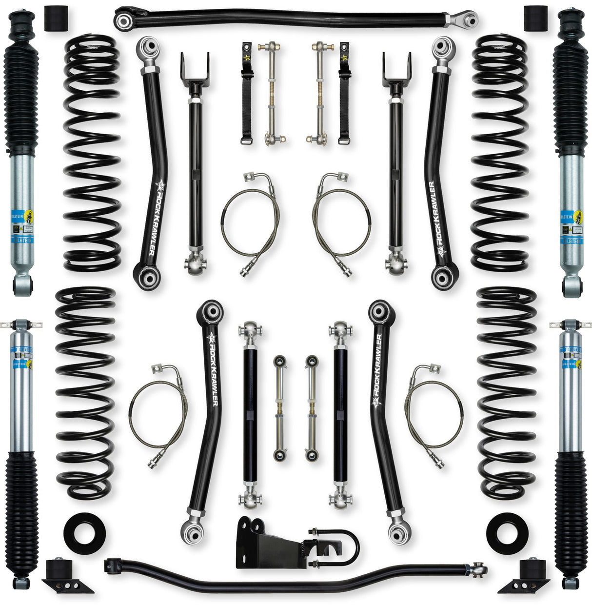 JKU 2.5" X-Factor Mid-arm System