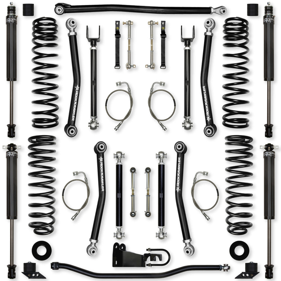 JK 3.5" X-Factor Mid-arm System