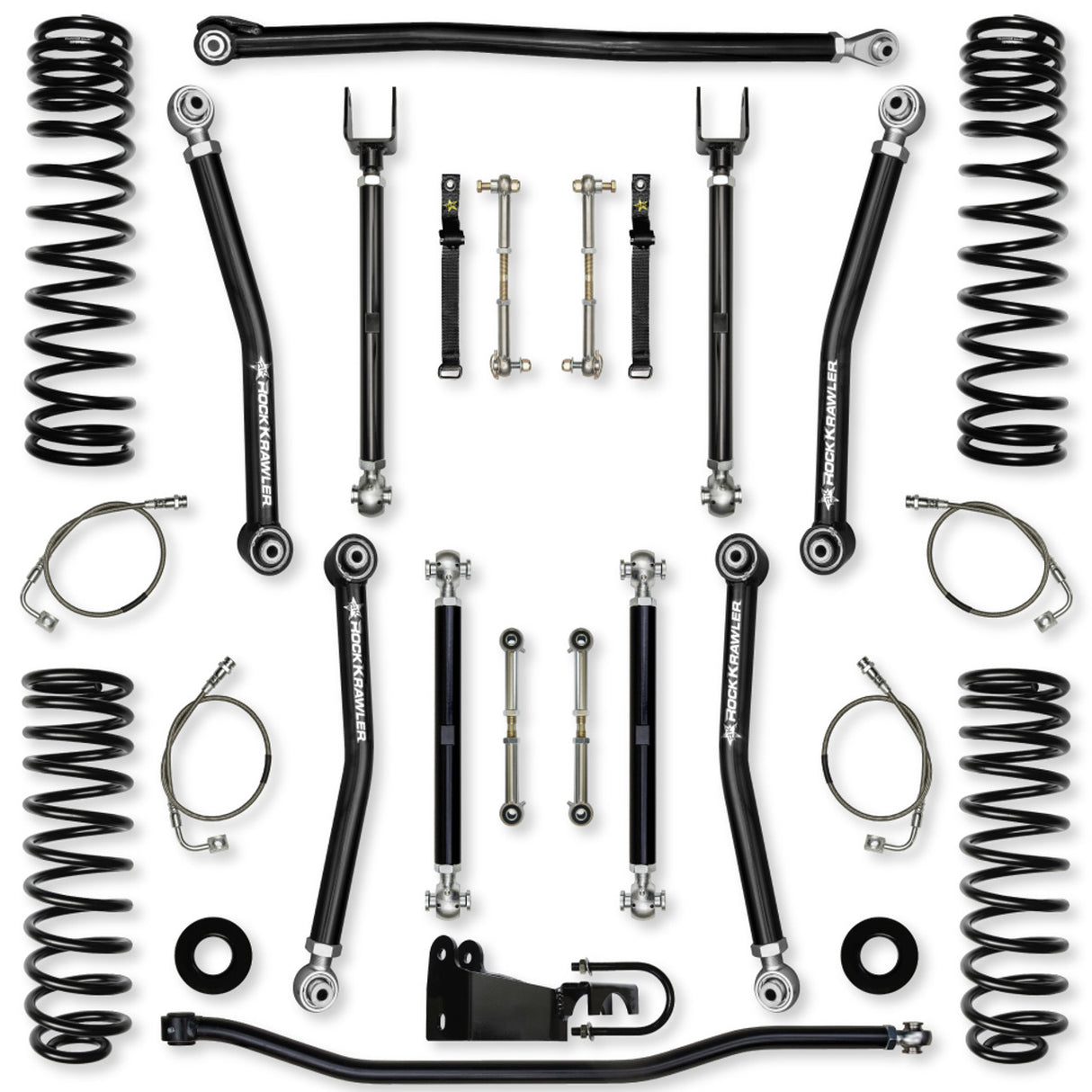 JKU 3.5" X-Factor Mid-arm System