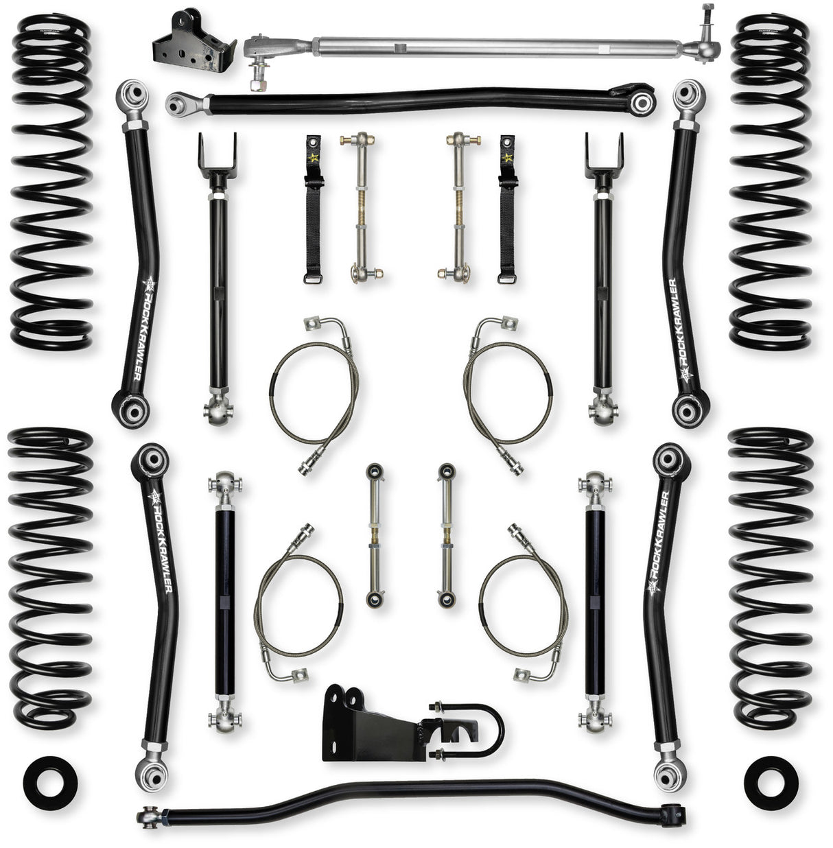 JKU 4.5" X-Factor Mid-arm System