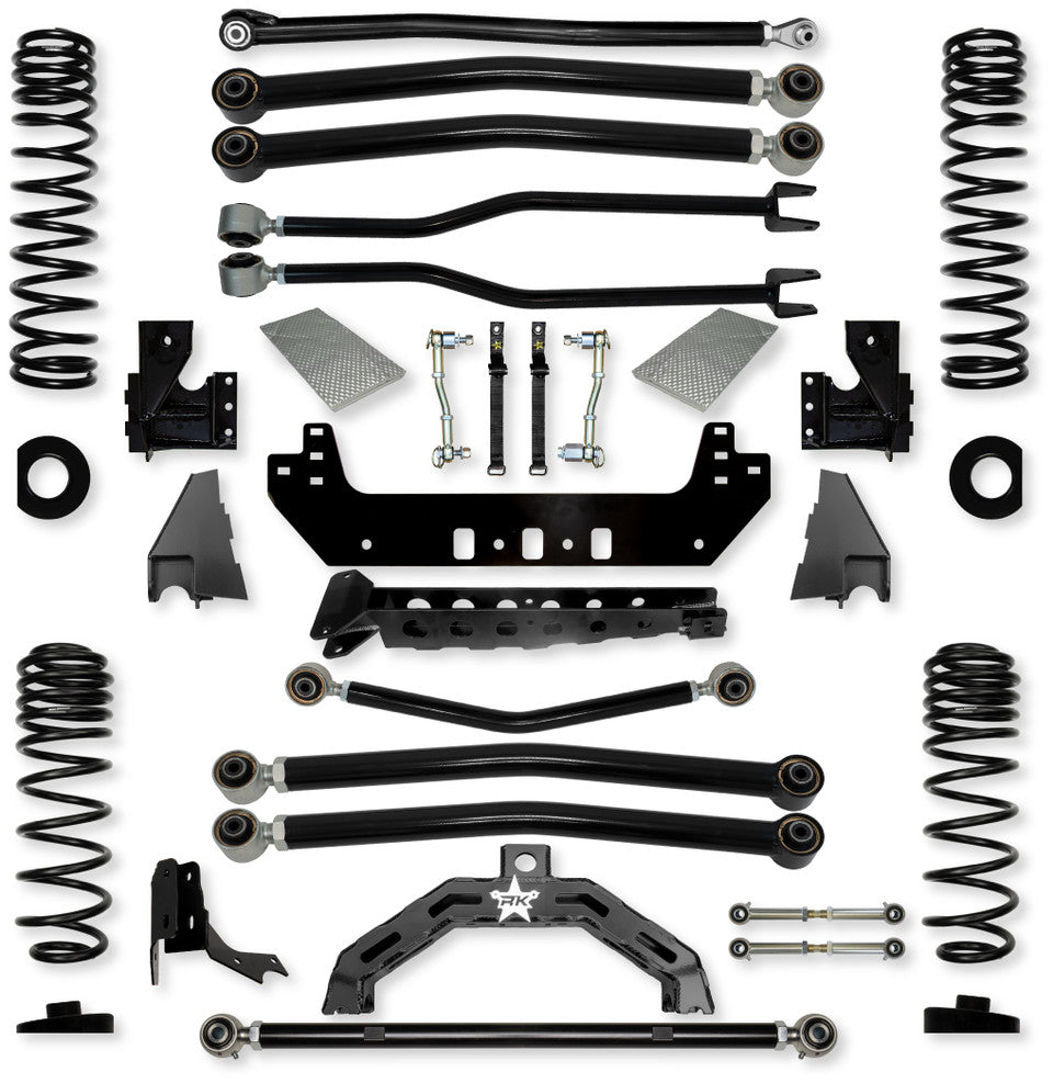 Rock Krawler 3.0" Adventure - X2 Long-Arm Suspension System for Jeep Gladiator JT (Gas Models)