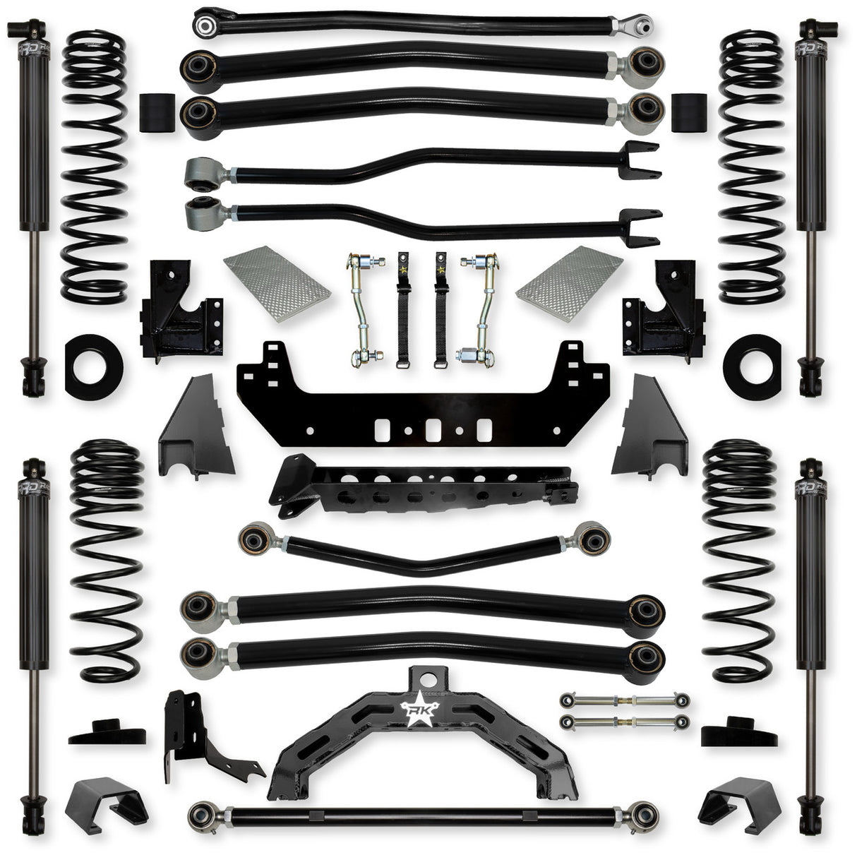 Rock Krawler 3.0" Adventure - X2 Long-Arm Suspension System for Jeep Gladiator JT (Gas Models)