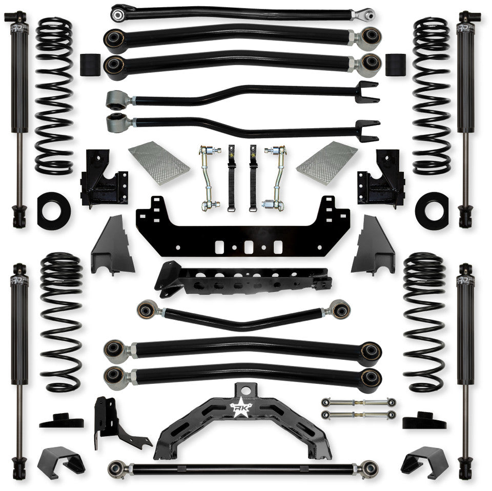 Rock Krawler 3.0" Adventure - X2 Long-Arm Suspension System for Jeep Gladiator JT (Diesel Models)