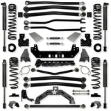 Rock Krawler 4.5" Adventure X2 "No Limits" Long-Arm Suspension System for Jeep Gladiator JT (Gas Models)