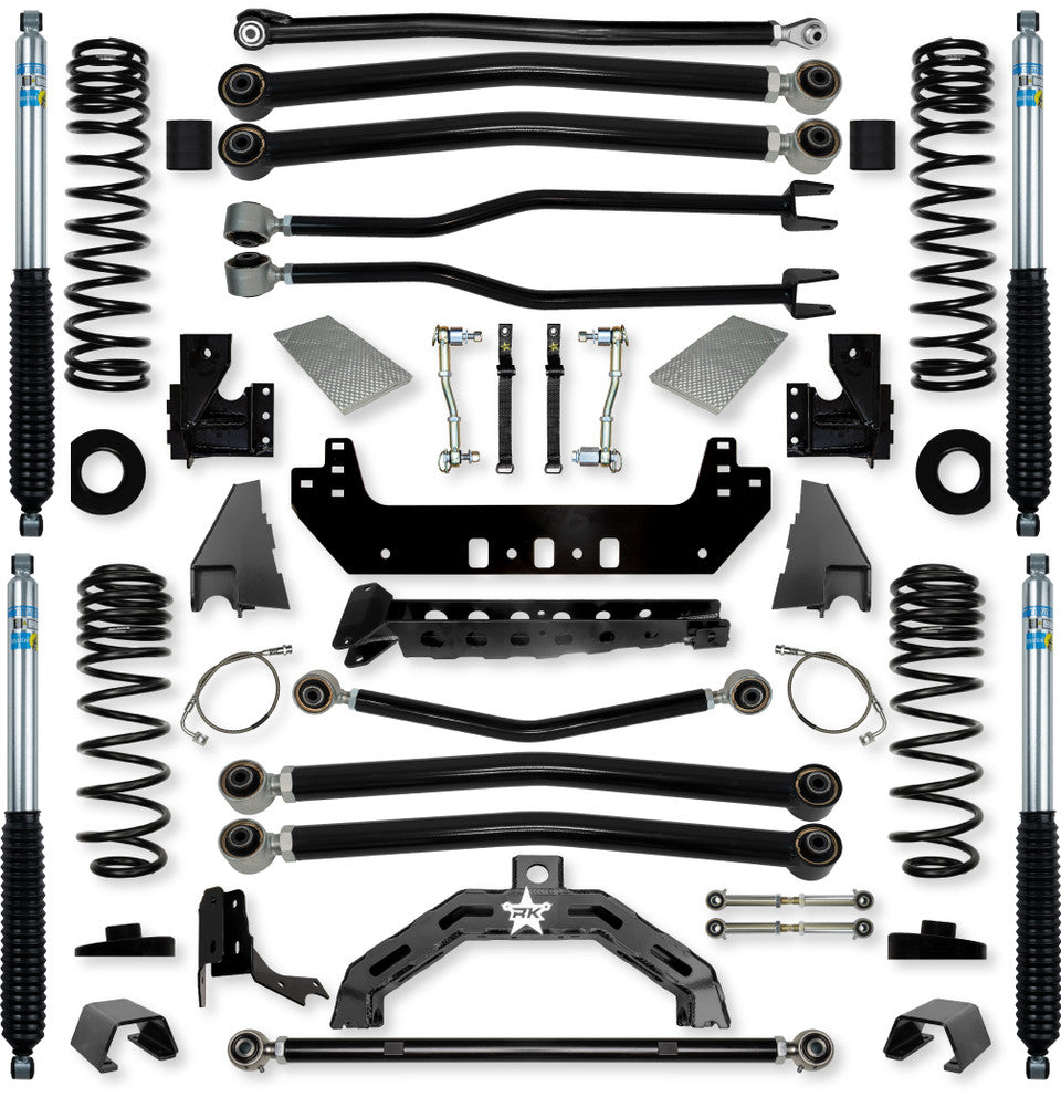 Rock Krawler 4.5" Adventure - X2 Long-Arm Suspension System for Jeep Gladiator JT (Diesel Models)