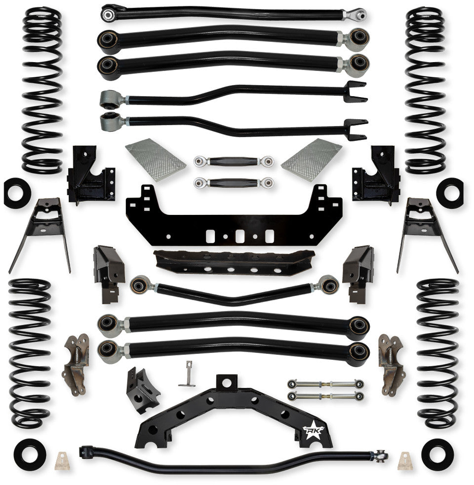 Rock Krawler 3.5" Adventure X2 "No Limits" Long-Arm Suspension System for Jeep Wrangler JL (Gas Models)
