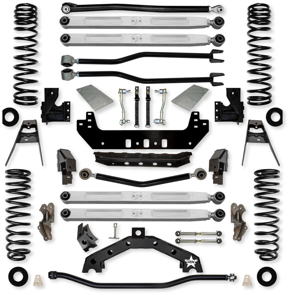 Rock Krawler 3.5" Adventure X2 PRO Elite Long-Arm Suspension System for Jeep Wrangler JL (Gas Models)