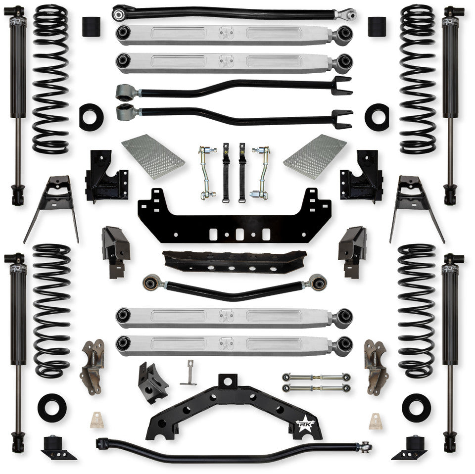 Rock Krawler 3.5" Adventure X2 PRO Elite Long-Arm Suspension System for Jeep Wrangler JL (Gas Models)
