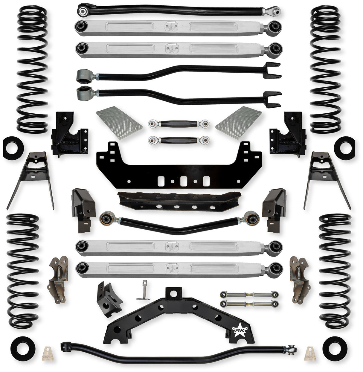 Rock Krawler 3.5" Adventure X2 PRO ELITE "No Limits" Long-Arm Suspension System for Jeep Wrangler JL (Gas Models)